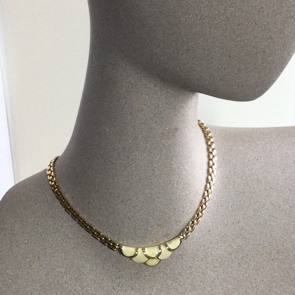 Vintage 80’s NINA RICCI Chocker Necklace - Picture 2 of 6